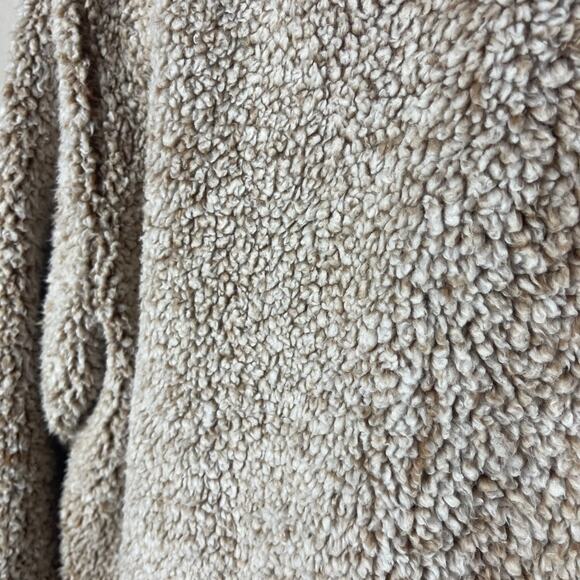 Marc New York Performance Tan Sherpa Pull Over Jacket Size Medium - Picture 7 of 8